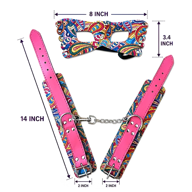 Handcuffs And Eye Mask