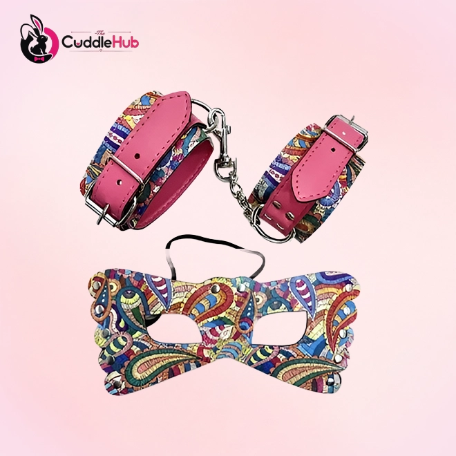Handcuffs And Eye Mask