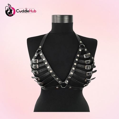 Leather Bra